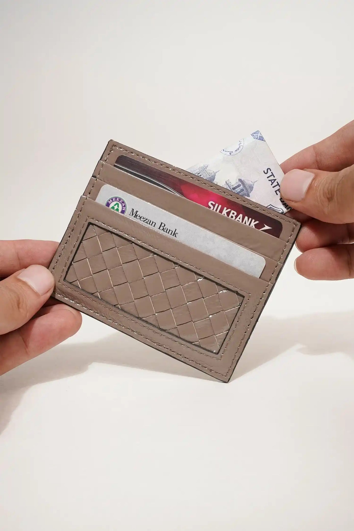 Braided Card Holder-225