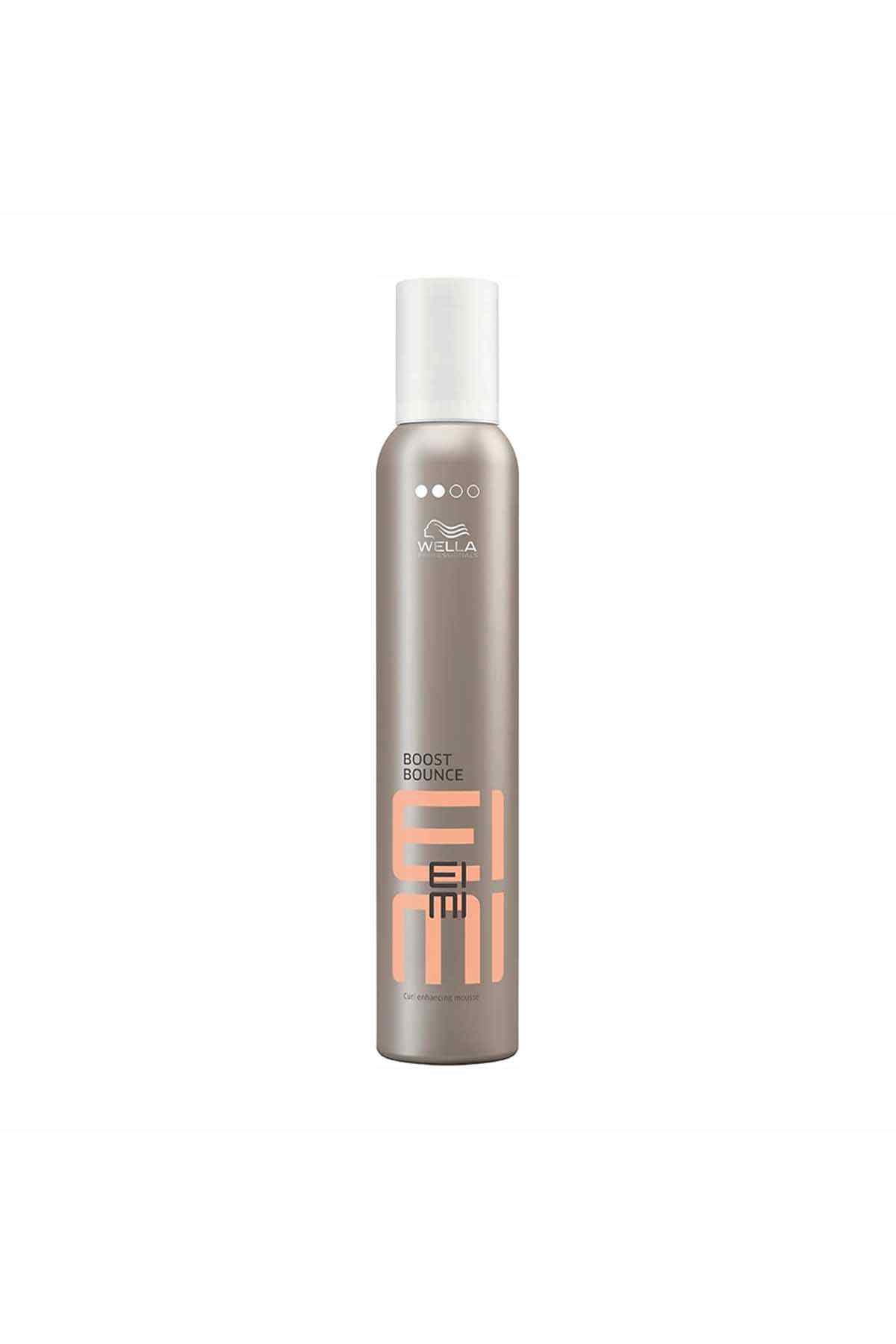 Wella hair care bottle with white cap, dark brown label