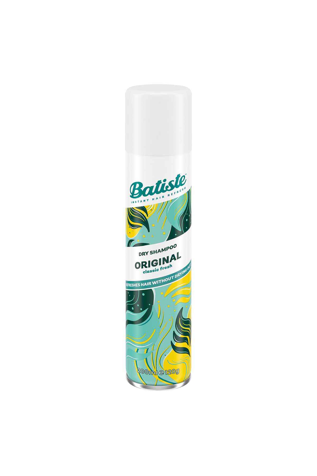 Batiste dry shampoo spray can, Original, with white cap