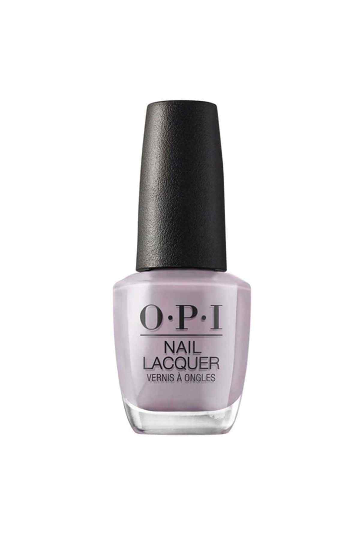 OPI nail lacquer bottle with mauve taupe nail polish