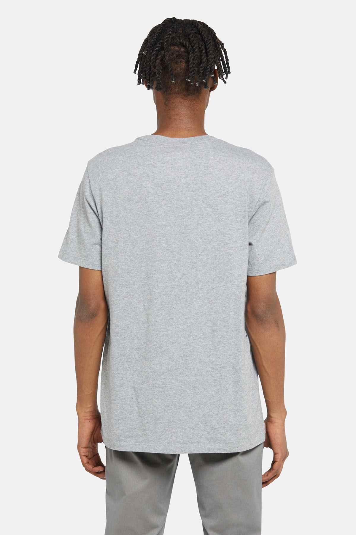 Levi's men's grey crewneck T-shirt, back view