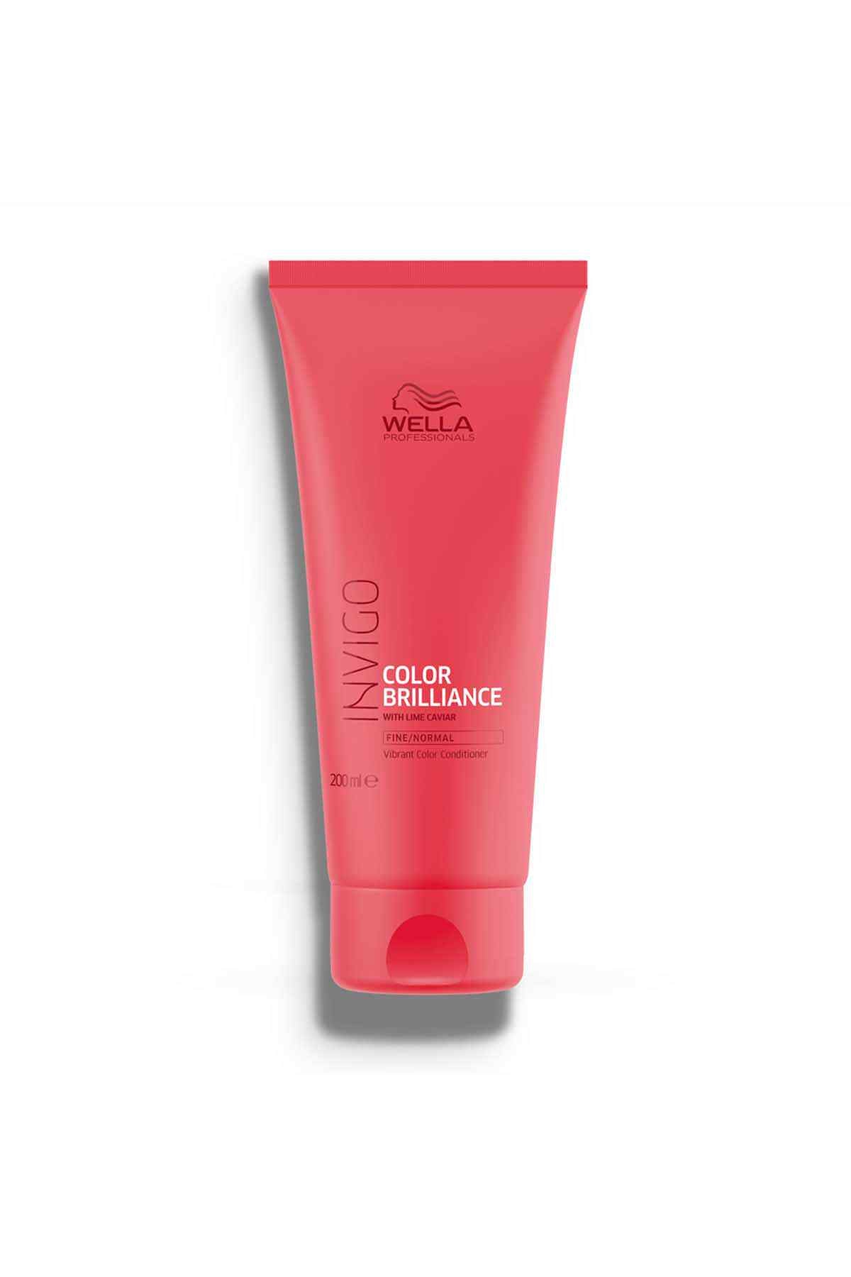 Wella Color Brilliance hair color tube, red squeeze tube with flip-top cap