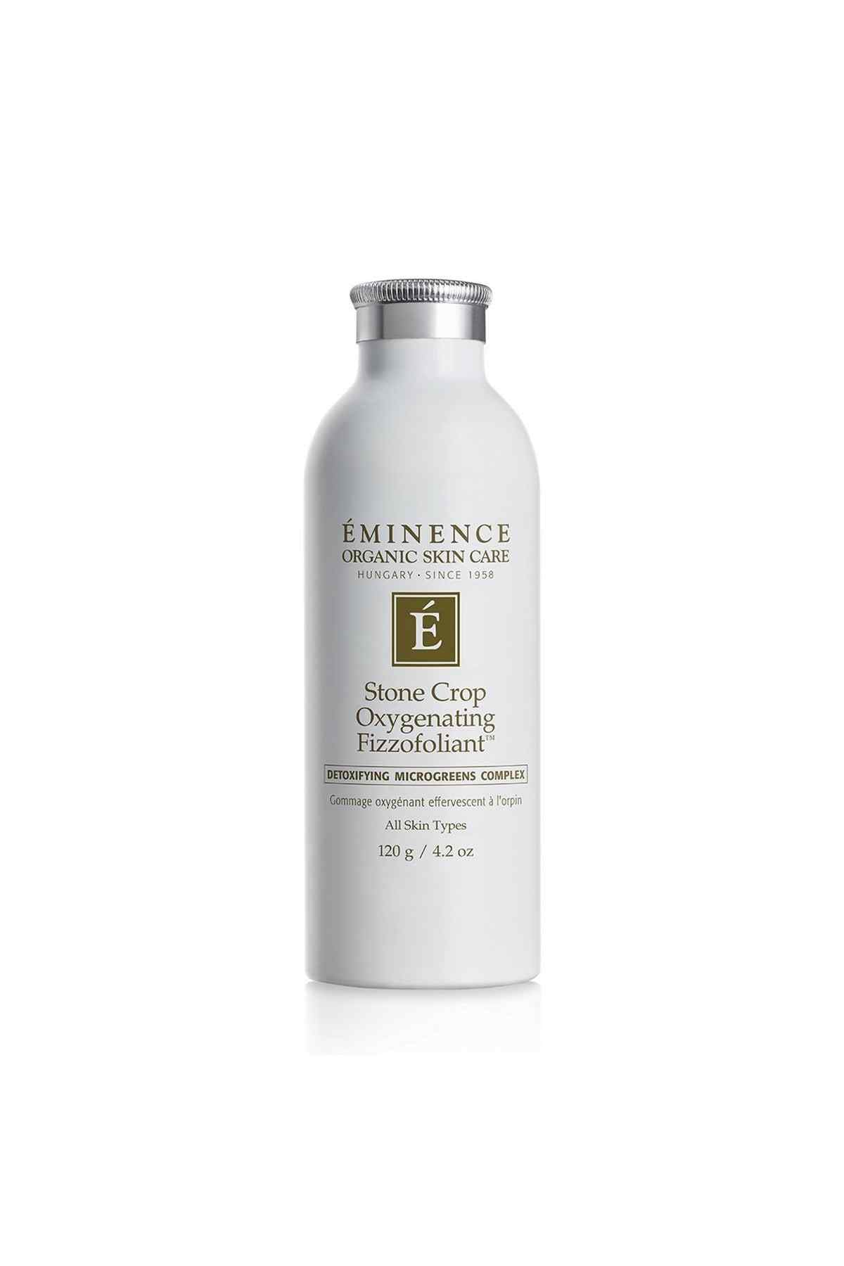 Eminence Stone Crop Oxygenating Fixing fluid bottle with metal cap