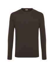 Camicissima brown crewneck long-sleeve top