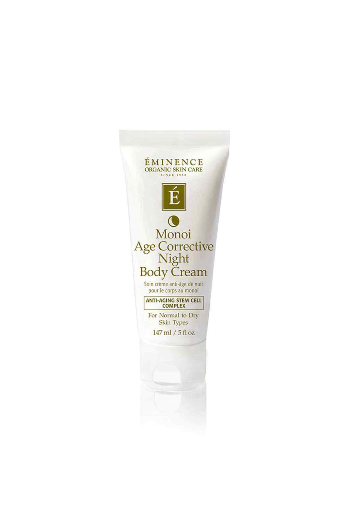 Eminence Monoi Age Corrective Night Body Cream tube, 147 ml