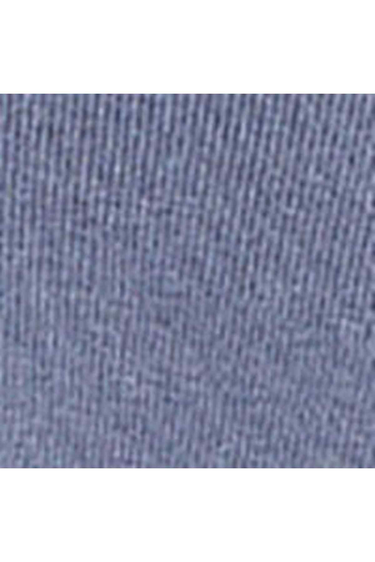 Dark blue bikini brief fabric close-up with fine textured weave