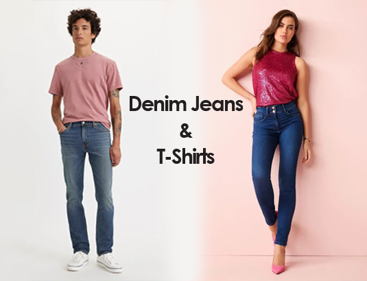Best Denim Jeans & T-Shirts in Pakistan | End of Summer Deals at AK Galleria