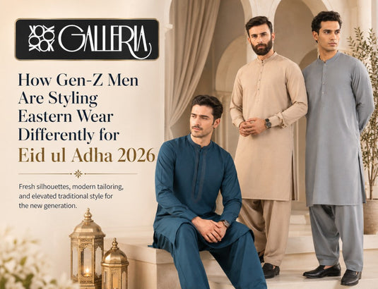 How Gen-Z Men Are Styling Eastern Wear Differently for Eid ul Adha 2026