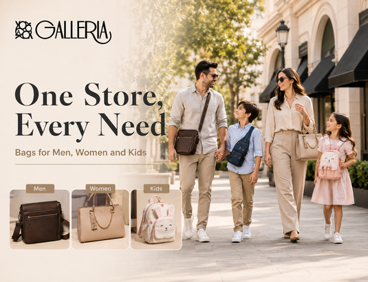 One Store, Every Need: Bags for Men, Women and Kids