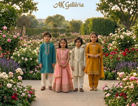Dress Them in Their Finest: The AK Galleria Eid Guide for Kids