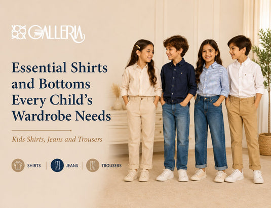 Essential Shirts and Bottoms Every Child's Wardrobe Needs