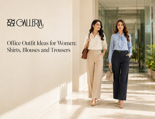 Office Outfit Ideas for Women: Shirts, Blouses and Trousers