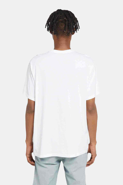 Levi's white crew-neck T-shirt, plain back