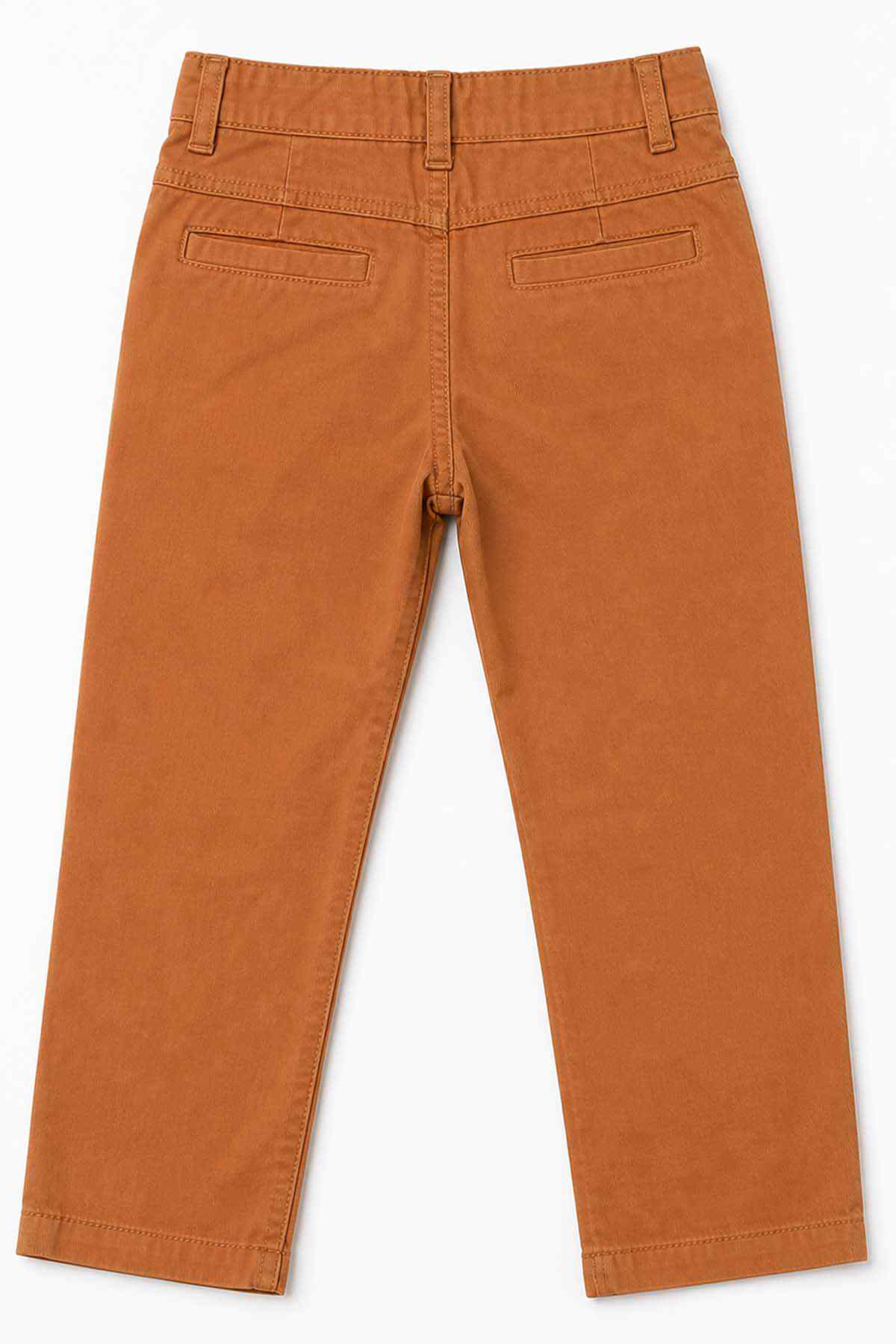 BABYSHOP orange kids pants with belt loops and two front pocket openings