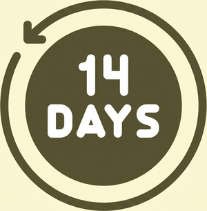 14 day return policy