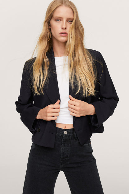 MANGO black denim jeans, dark wash, button waistband and five pockets