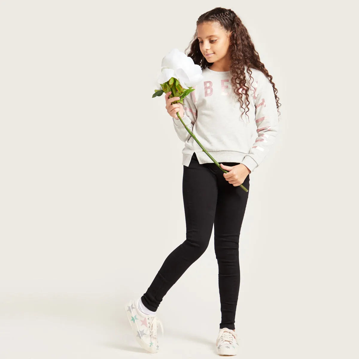 BABYSHOP black skinny leggings with elastic waistband