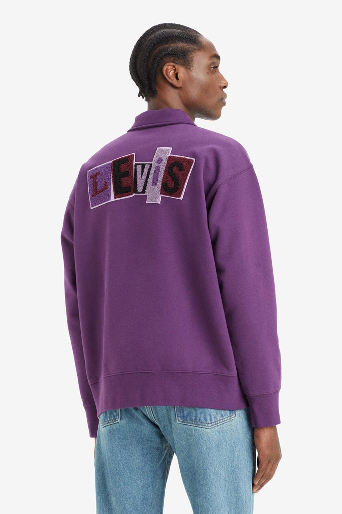 Levi s Skateboarding Men s Quarter Zip Sweatshirt AK Galleria