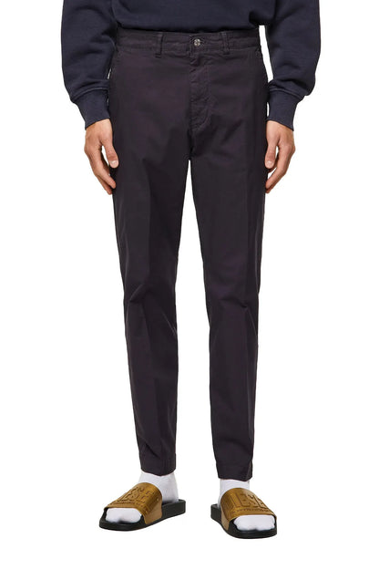 Diesel dark navy trousers with button fly and side pockets