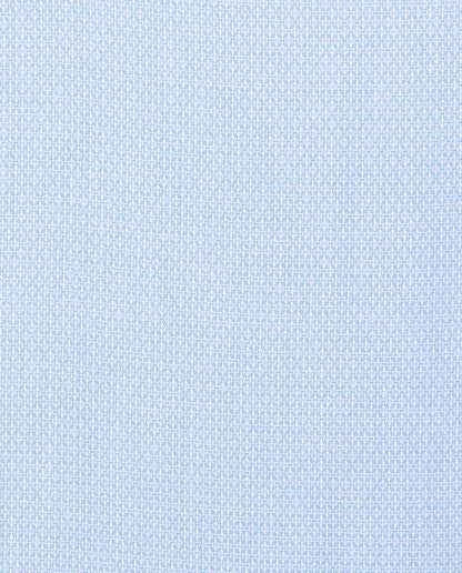 Light blue shirt fabric with fine woven texture