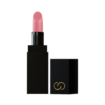 Conatural velvet lipstick, rose-pink lipstick with black base and tube