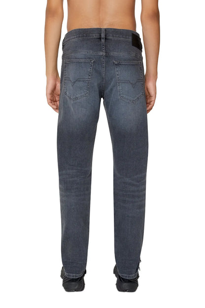 Diesel dark-wash denim jeans with back yoke and five-pocket design