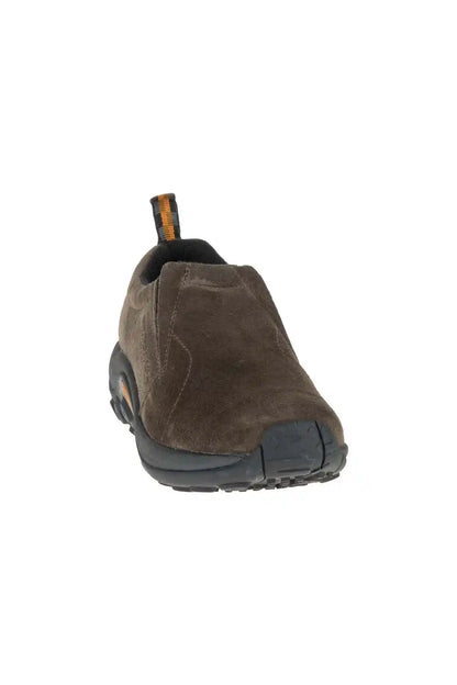 Gunsmoke suede slip-on shoe with heel pull tab and rugged rubber outsole