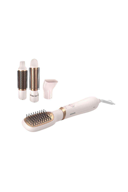 Philips hair styler brush set with interchangeable brush attachments and cord
