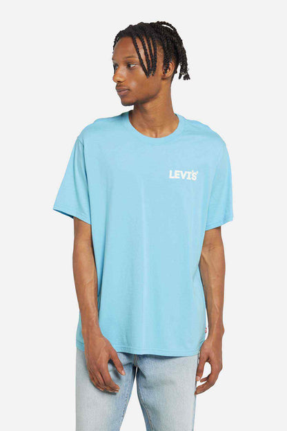 Levi's light blue T-shirt with small chest logo