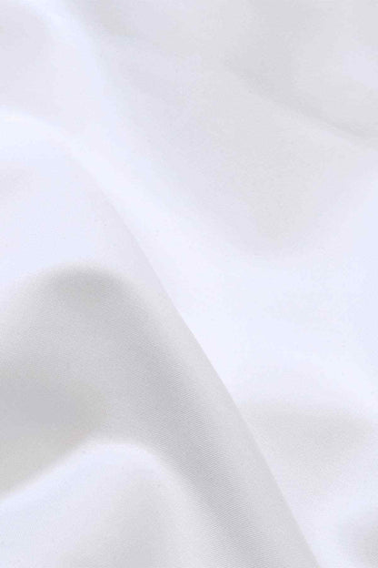 White dress shirt fabric close-up