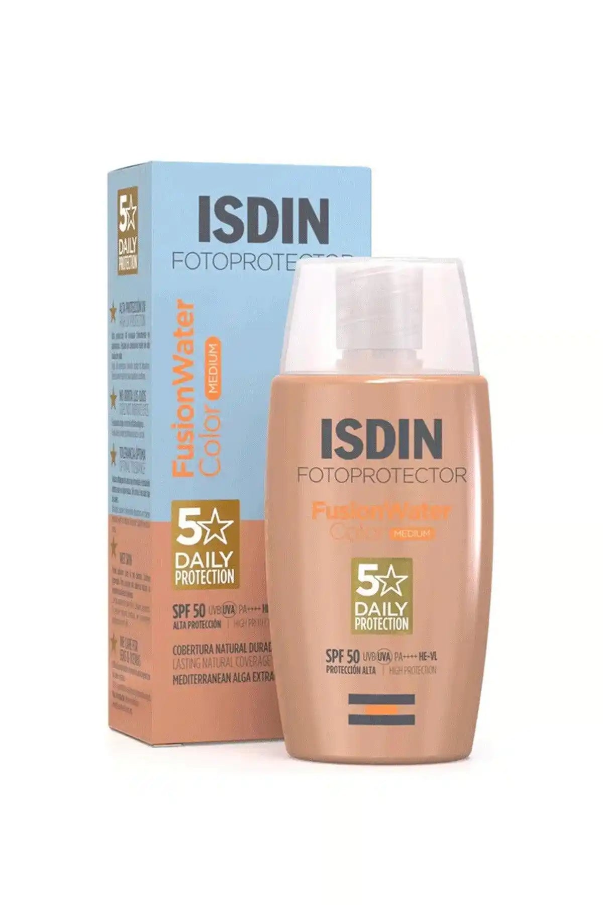 Fotoprotector Isdin Fusion Water Color Medium Spf 50