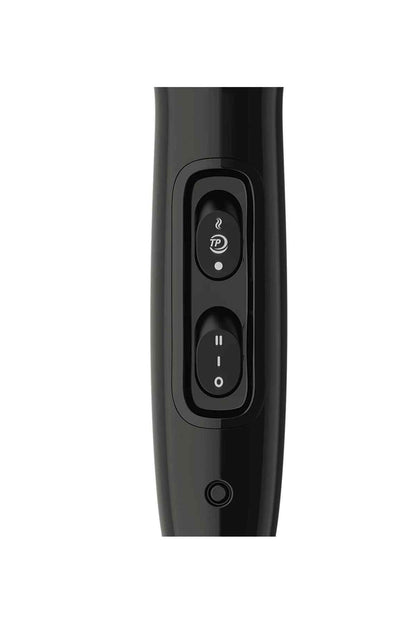 PHILIPS hair dryer control panel with power and speed buttons