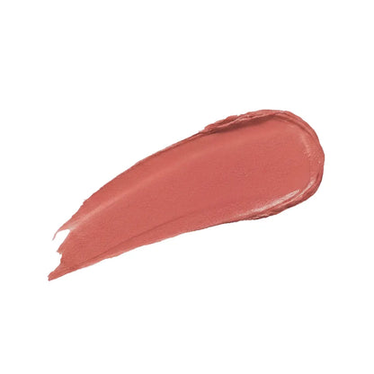 Rose nude lipstick color swatch with creamy, smooth texture.