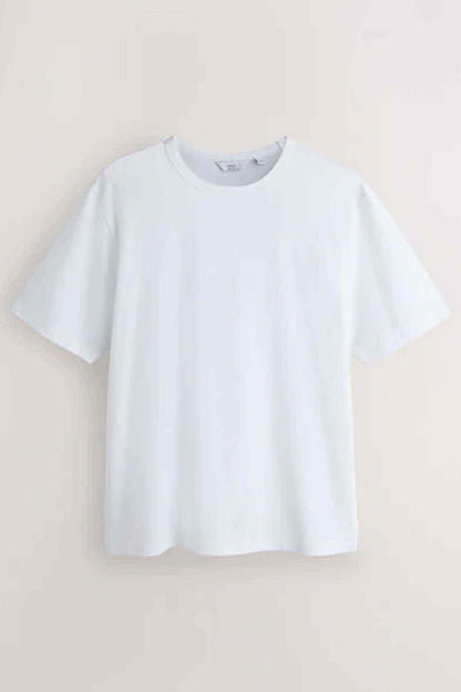 White kids crew-neck T-shirt