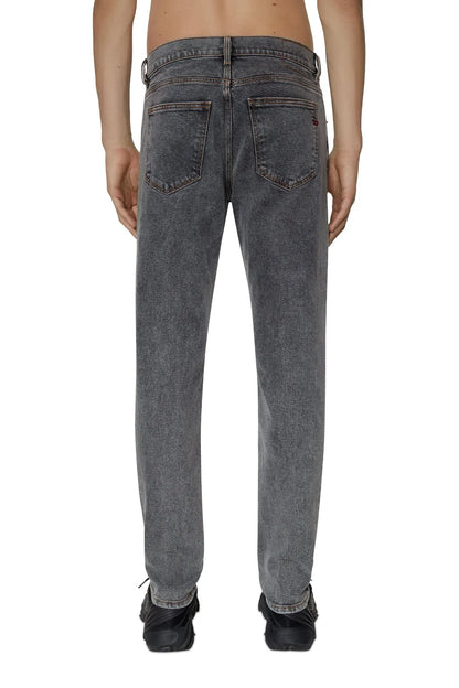 Diesel dark wash jeans, back view with yoke and rear pockets