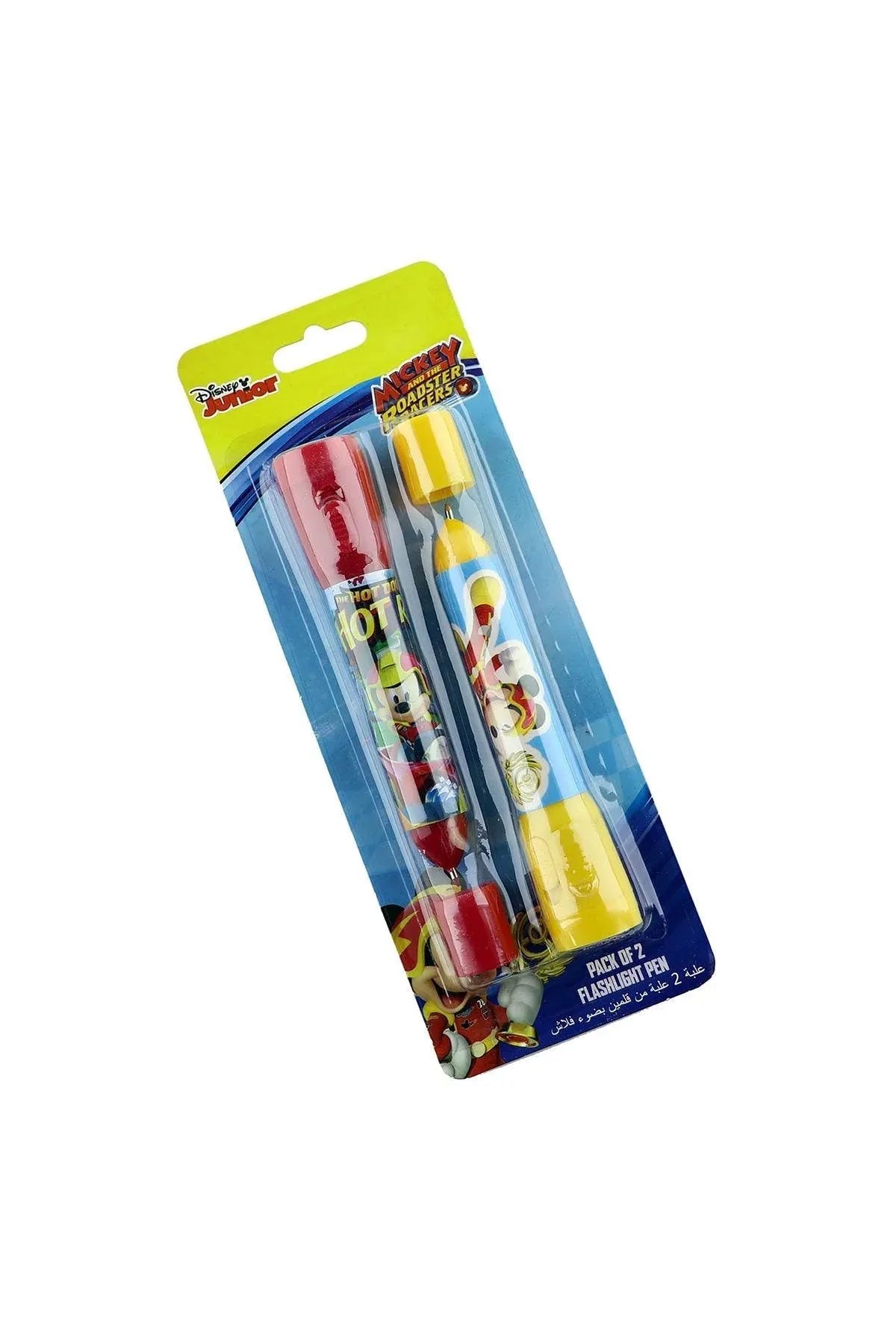 Disney character crayons set in blister package with multicolor artwork