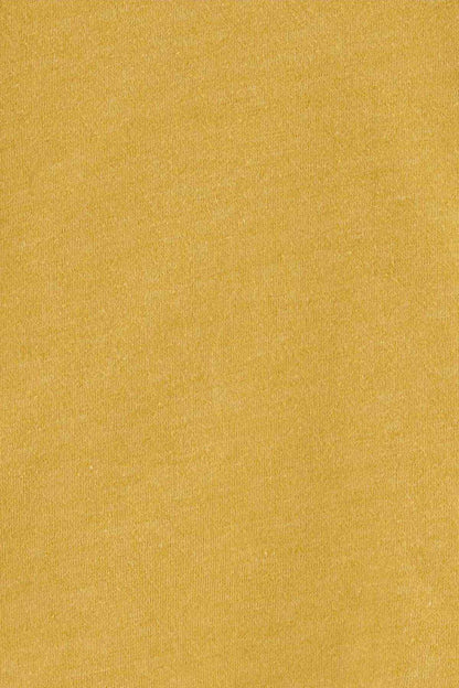 Yellow knit fabric close-up