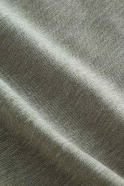 NEXT kids shorts fabric close-up in sage green heather knit