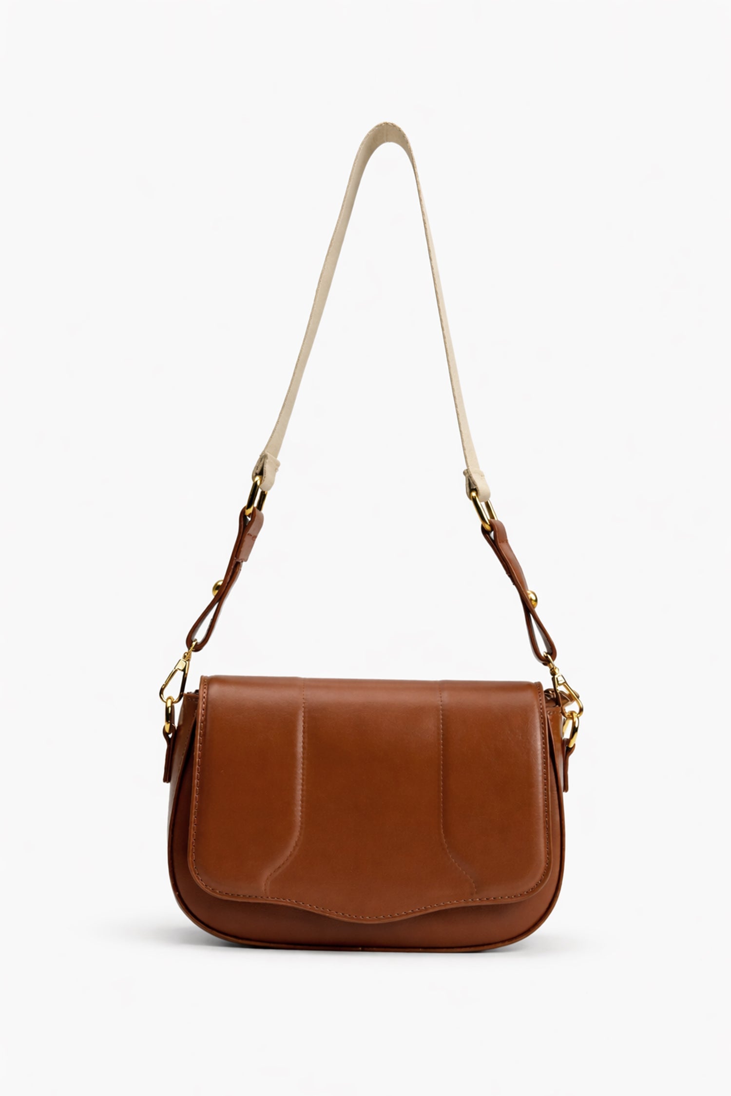 Brown Saddle Bag - Hustle N Holla