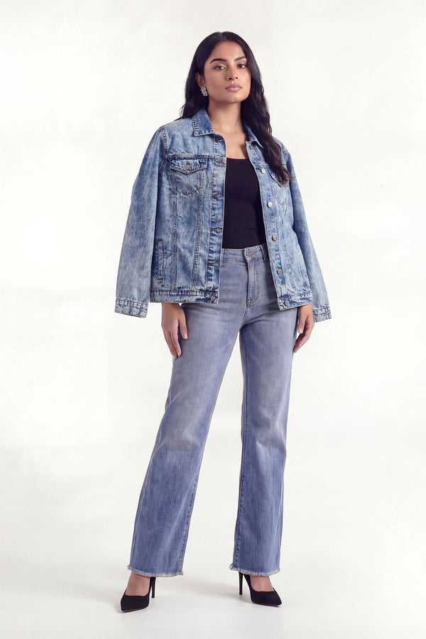 buy online women's jeans jacket in Pakistan