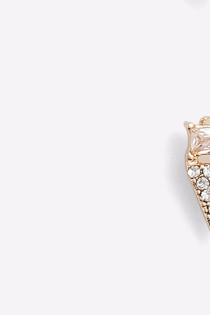ALDO gold crystal jewelry