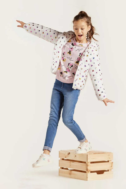 BABYSHOP kids light-blue denim jeans with cuffed hems and front pockets