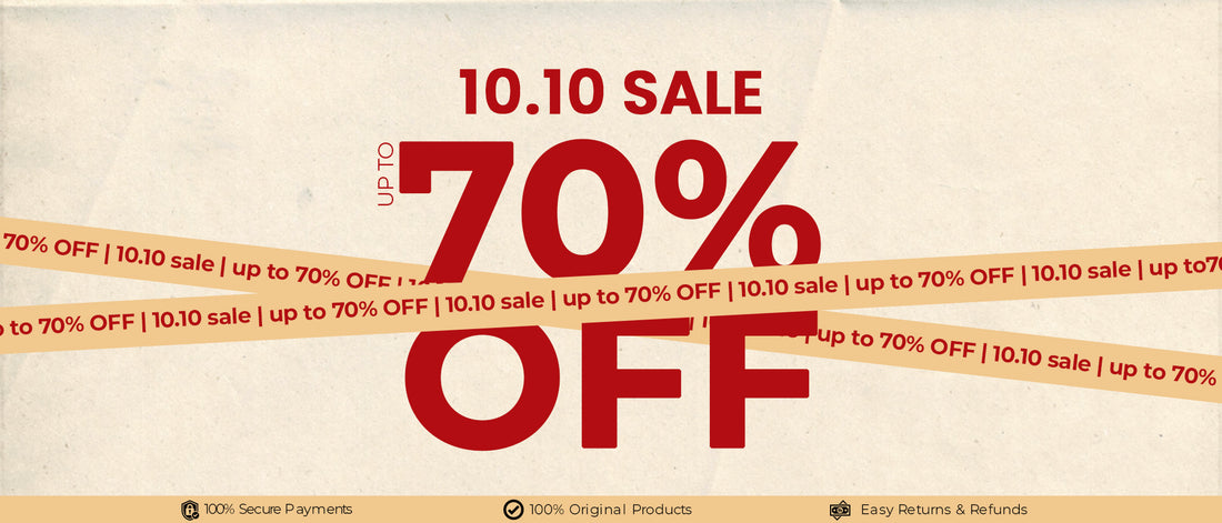 10.10 Sale Banner desktop