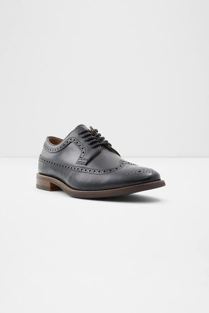 ALDO lace-up brogue oxford shoes, lace-up front with perforated detailing