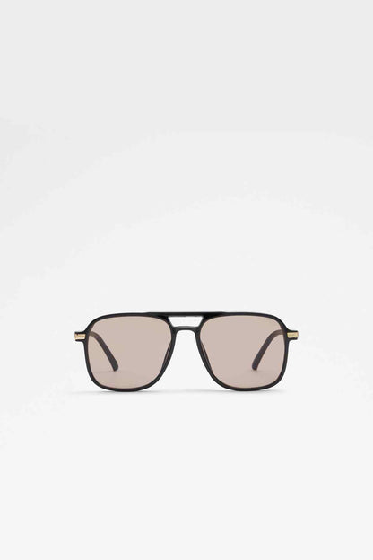 ALDO black frame square sunglasses with tinted lenses