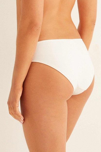 White hipster briefs shown from the side