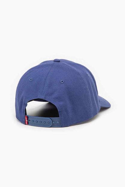 Levi's blue baseball cap back strap and ventilation eyelets