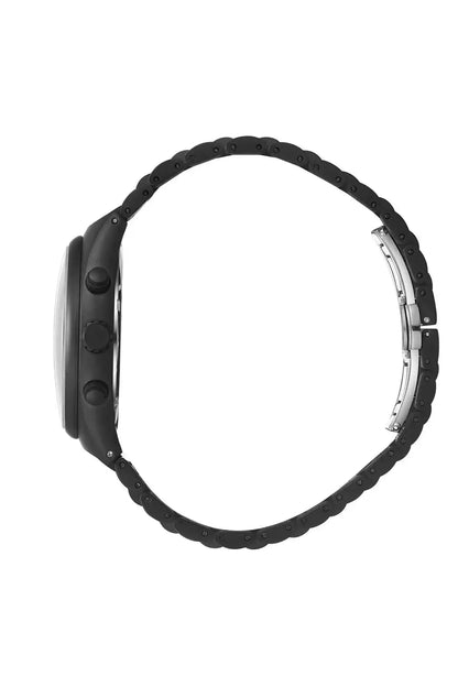 BHPC black watch bracelet band and case side profile