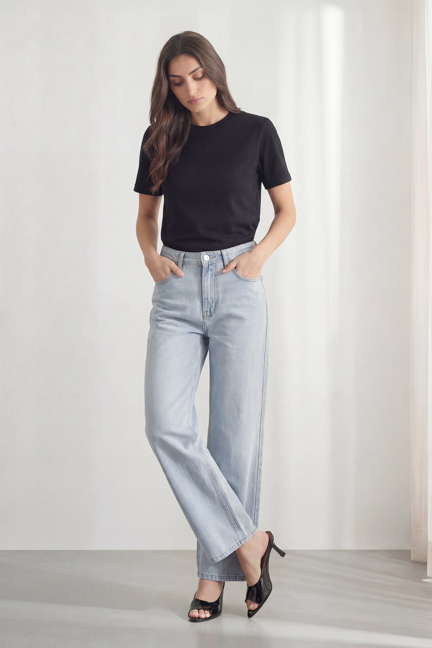 Black Regular Fit T-Shirt - Hustle N Holla