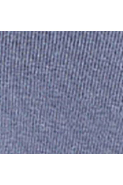 Dark blue bikini brief fabric close-up with fine textured weave
